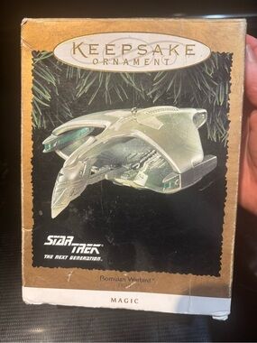 1995 hallmark keepsake romulan warbird